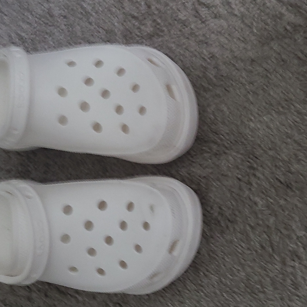 White crocs